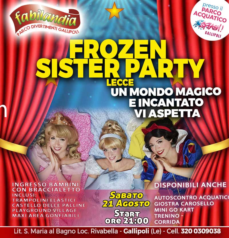 Featured image for “Frozen Sister party”