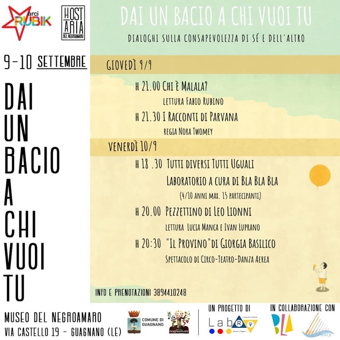 Featured image for “Dai un bacio a chi vuoi tu”