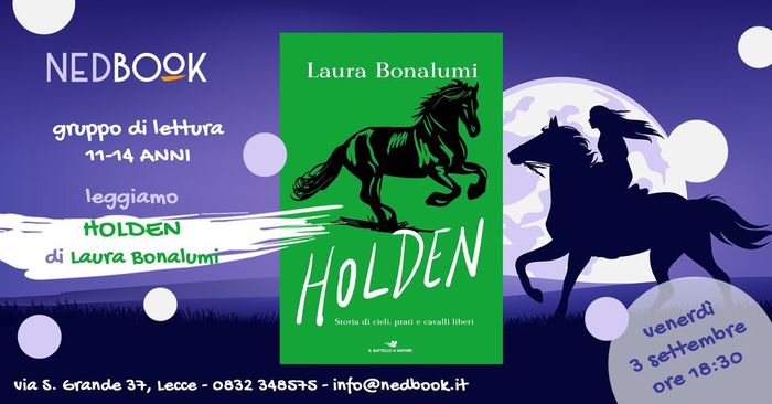 Featured image for “Gruppo di lettura – leggiamo Holden di Laura Bonalumi”