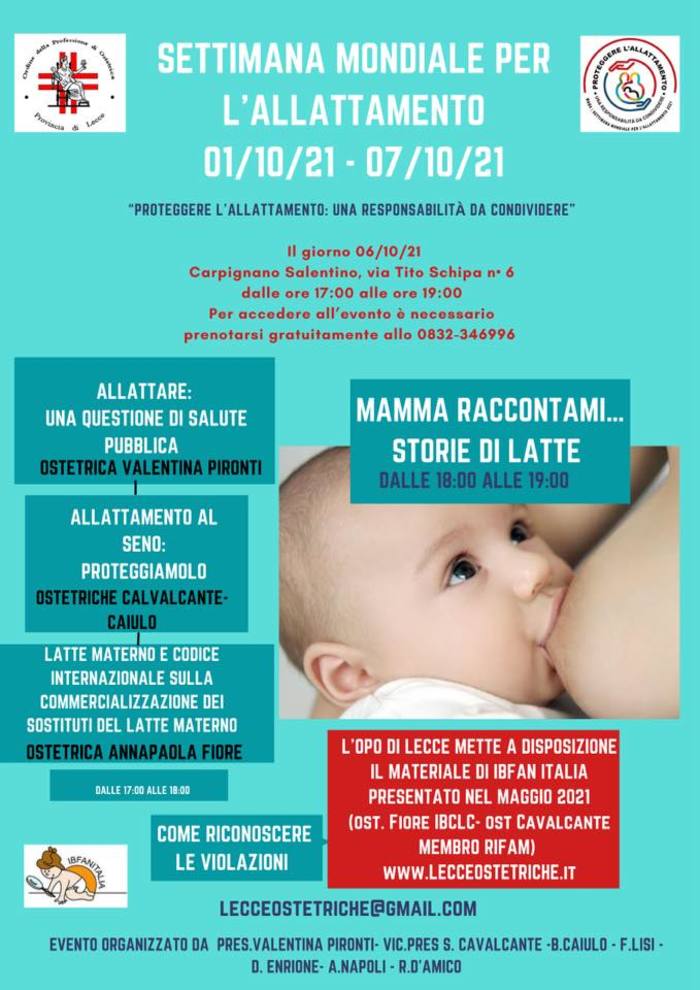 Featured image for “Settimana mondiale dell’allattamento”