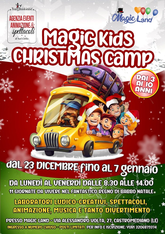 Featured image for “Magic Kids Christmas Camp”