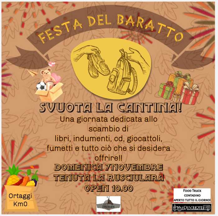 Featured image for “Festa del baratto”