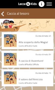 scehrmata app lecce4kids