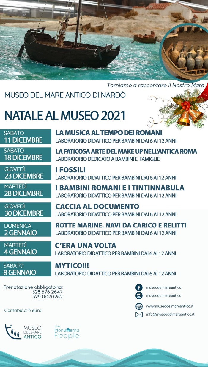 Featured image for “Natale al Museo del Mare Antico 2021”