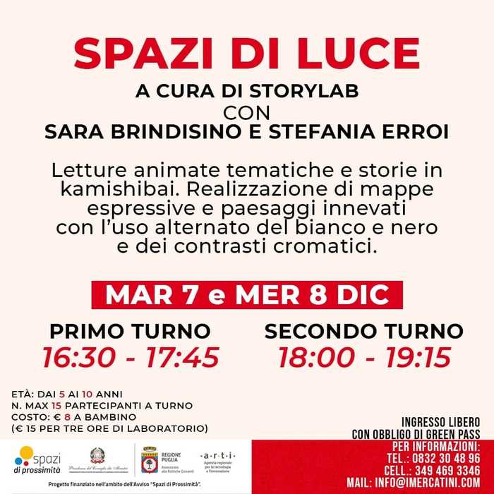 Featured image for “Spazi di luce – I Mercatini delle Cantelmo”