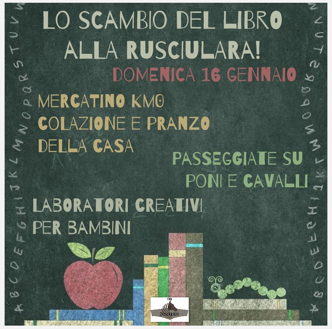 Featured image for “Lo scambio del libro alla Rusciulara”