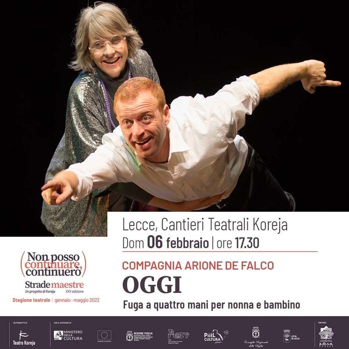 Featured image for “Oggi- Fuga a quattro mani per nonna e bambino”