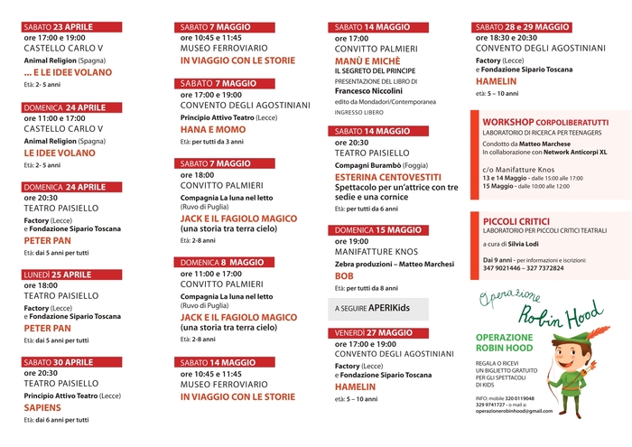 Featured image for “Kids Festival – Edizione straordinaria – il programma”