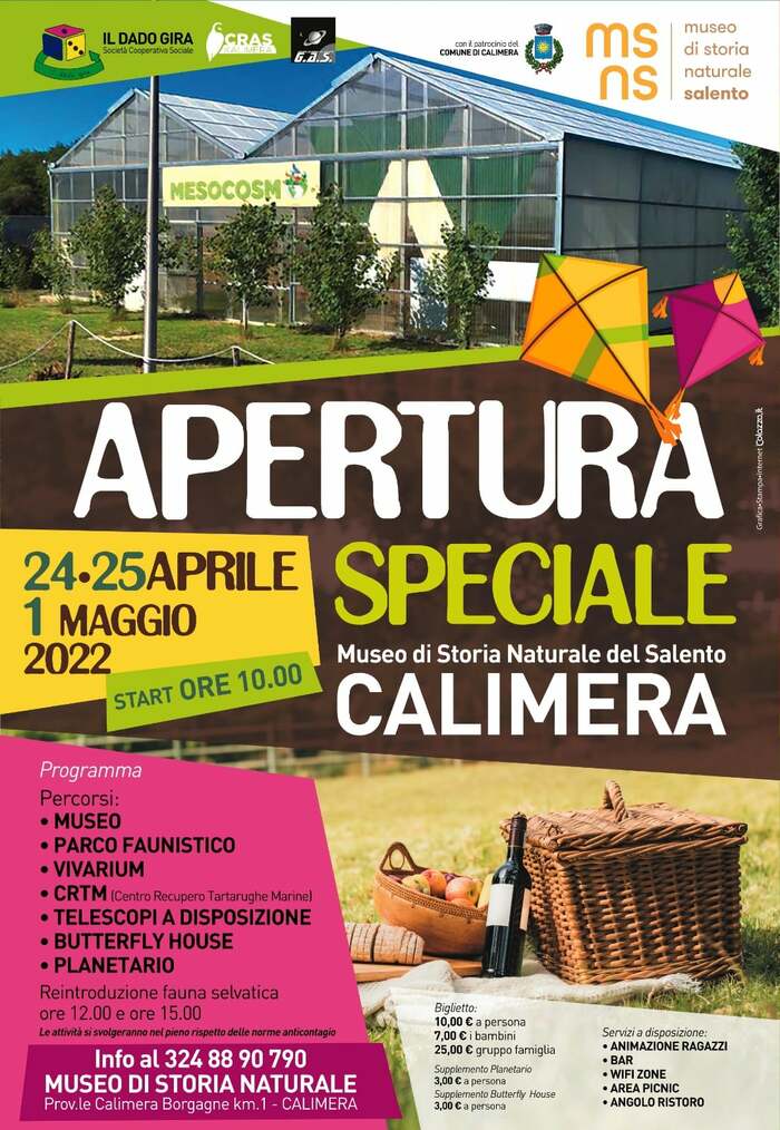 Featured image for “Apertura straordinaria del Museo di Storia Naturale”