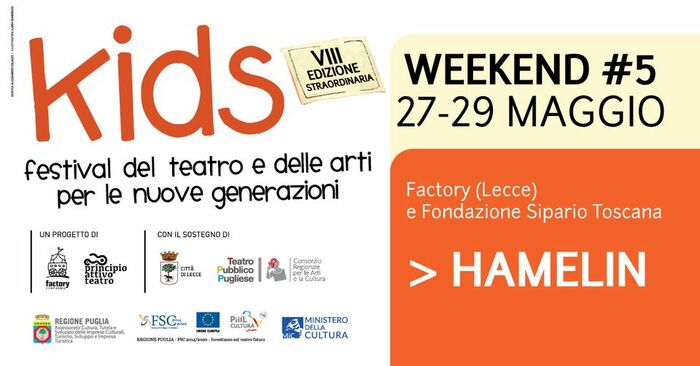 Featured image for “Kids Festival Edizione Straordinaria – HAMELIN”