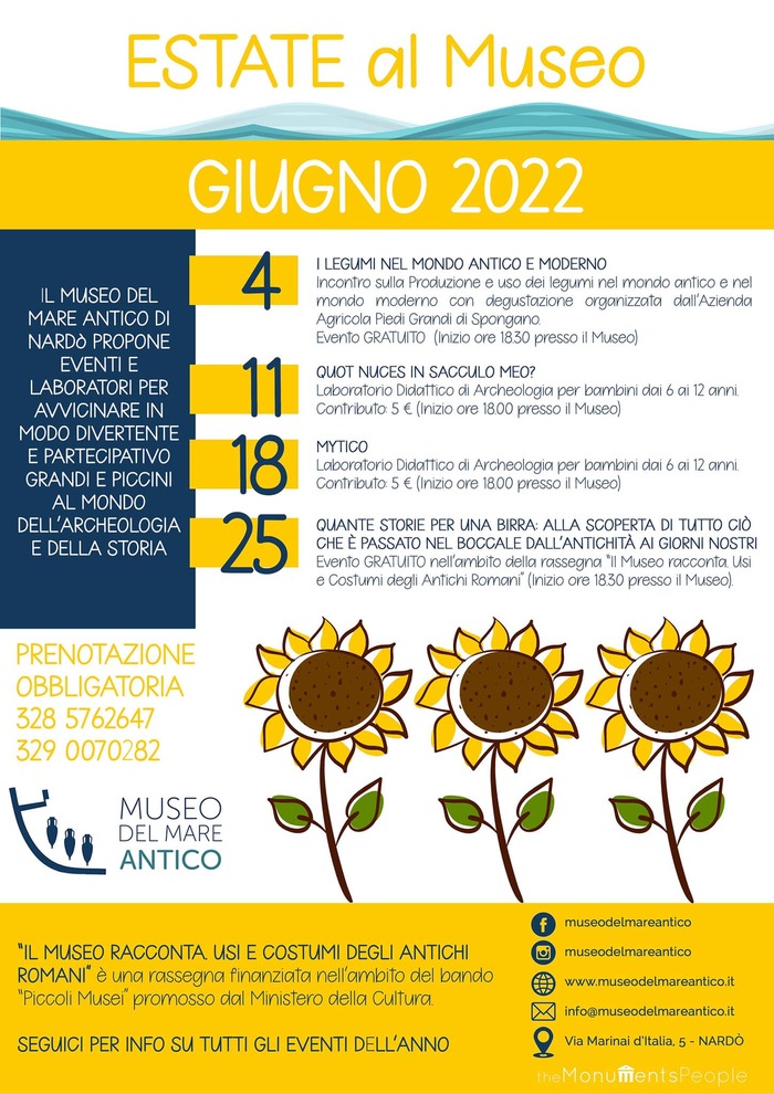 Featured image for “MuMant – Rassegna al Museo del Mare Antico”