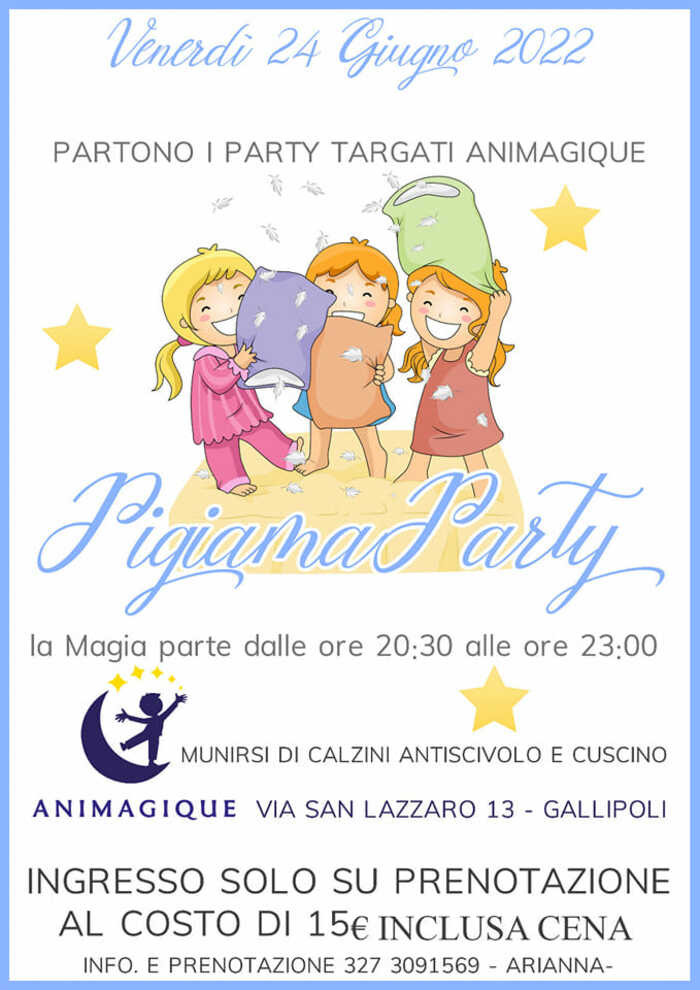 Featured image for “Pigiama Party”