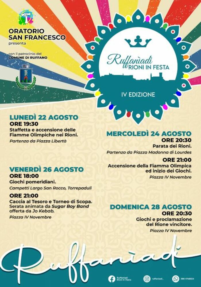 Featured image for “Ruffianiadi – Rioni in festa”