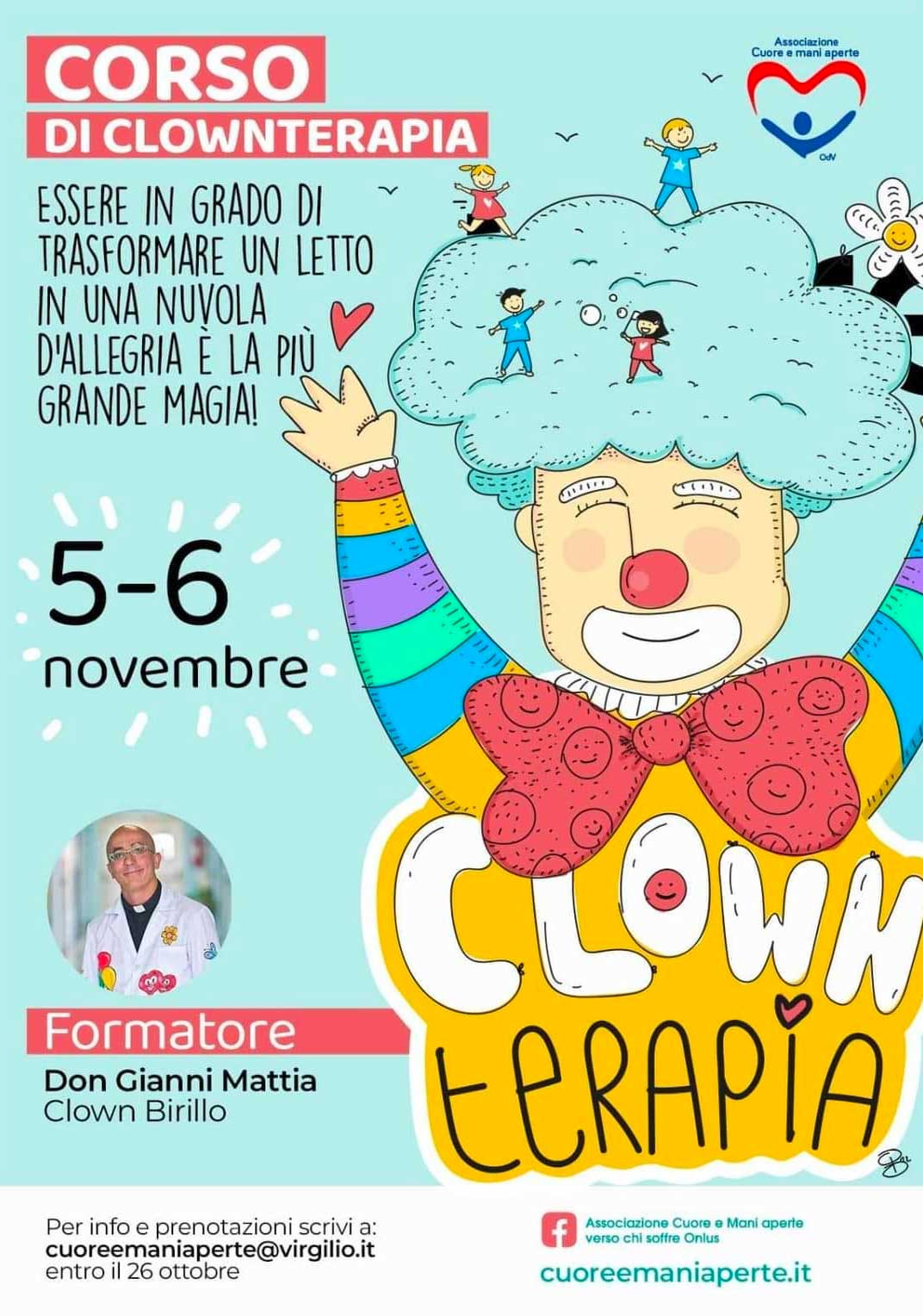 Featured image for “Corso di clownterapia”