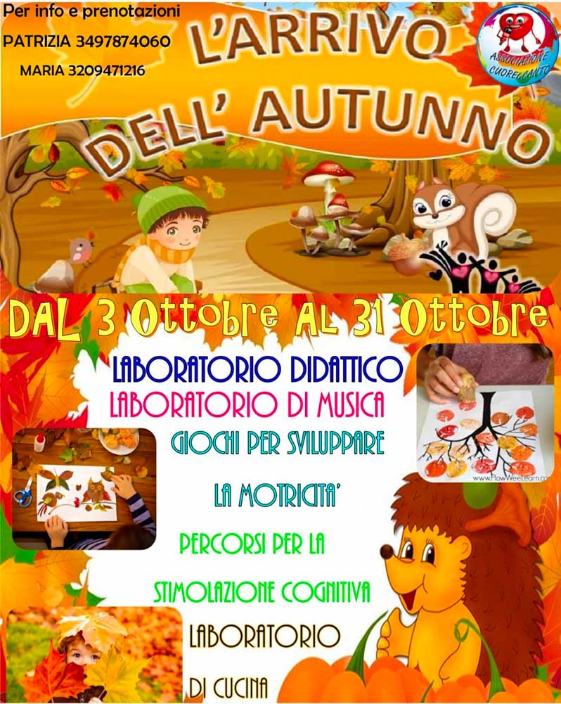 Featured image for “L’arrivo dell’autunno”