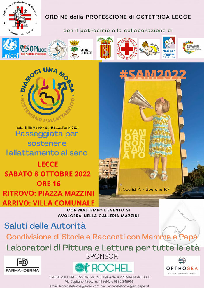 Featured image for “SAM2022 – Passeggiata per sostenere l’allattamento al seno”