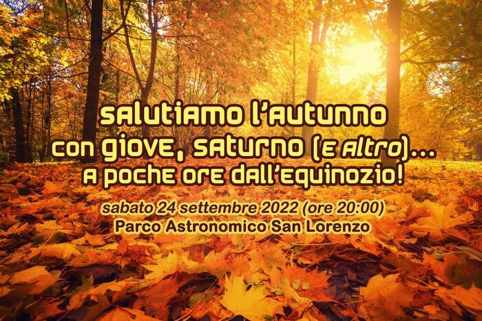 Featured image for “Salutiamo l’AUTUNNO con GIOVE e SATURNO”