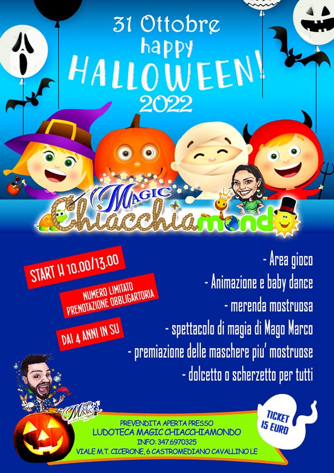 Featured image for “Happy Halloween 2022 – Castromediano (Le)”