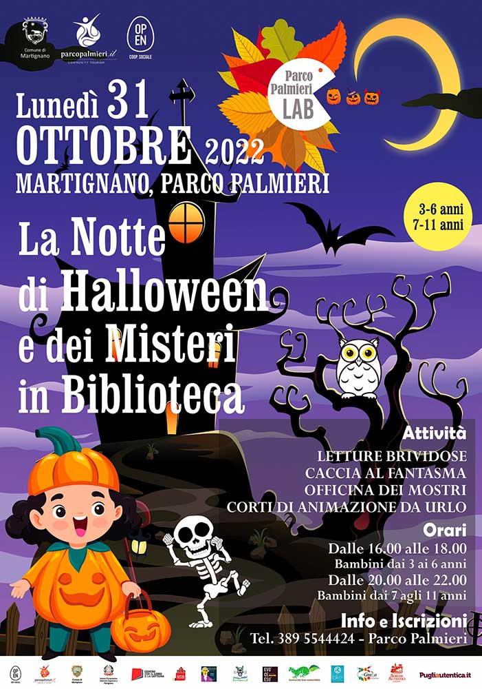 Featured image for “La notte di Halloween e i misteri in biblioteca”