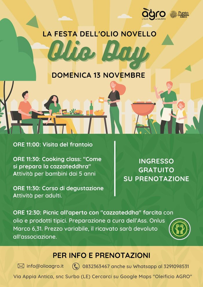 Featured image for “Olio day – Come si prepara la cazzateddhra”
