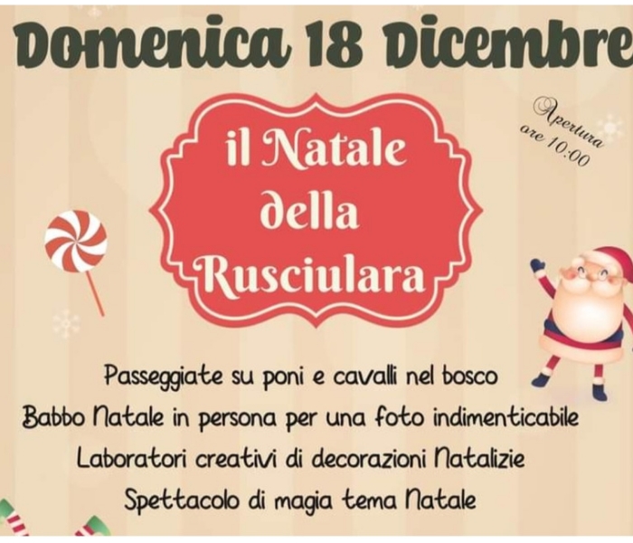 Featured image for “Natale alla Rusciulara 2022”