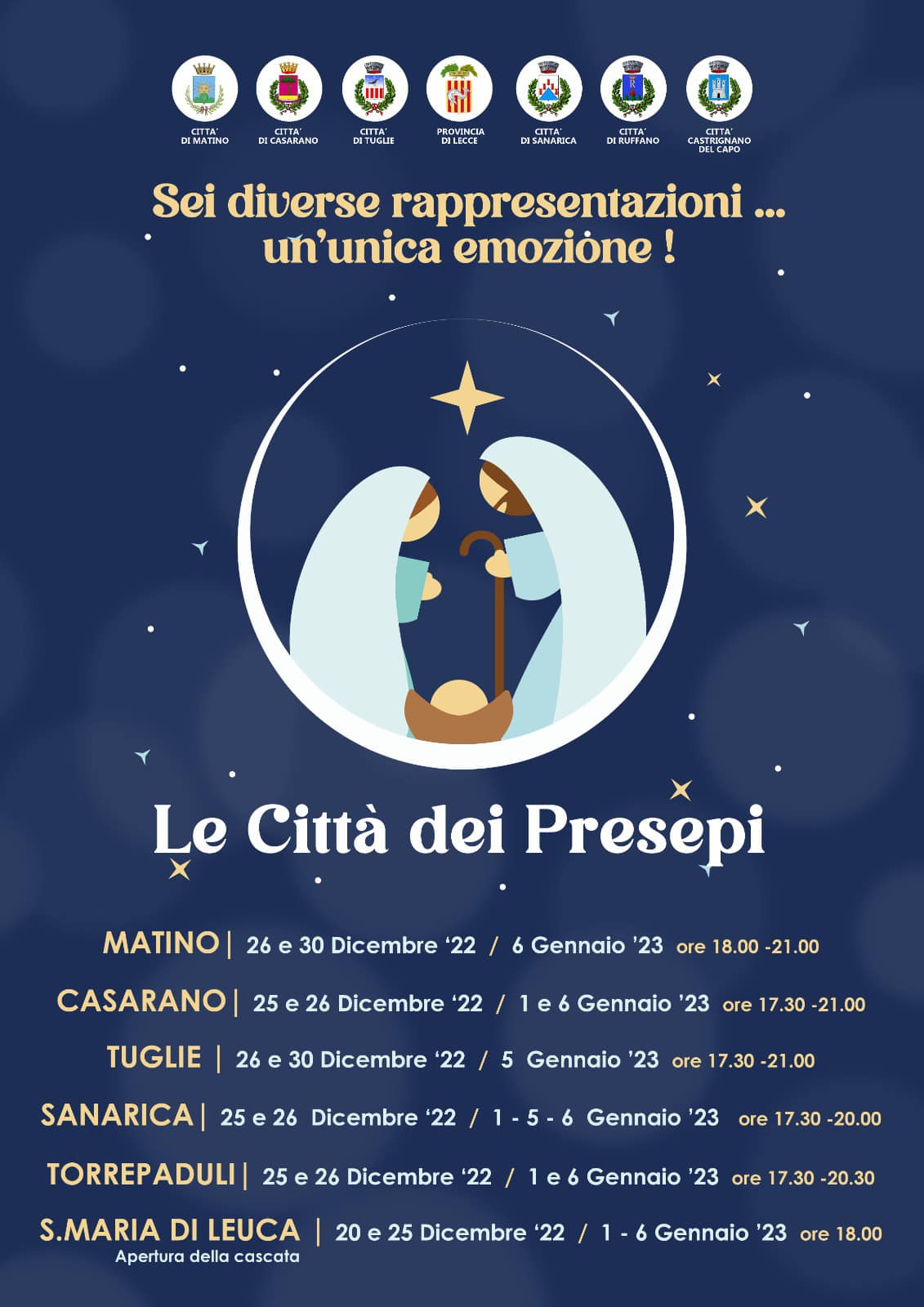 Featured image for “Le città dei Presepi nel Salento 2022”