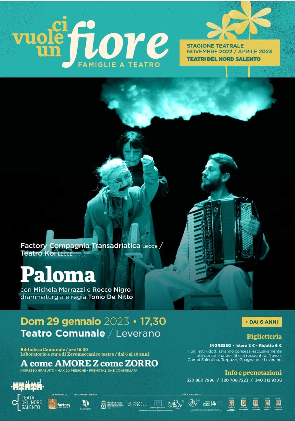 Featured image for “Ci vuole un fiore – Paloma”