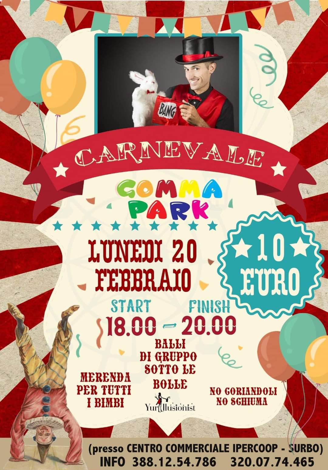 Featured image for “Carnevale 2023 al Gomma Park”