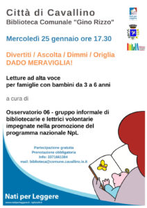 Locandina nati per leggere