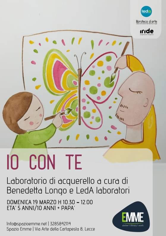 Featured image for “Io con te – Laboratorio di acquerelli”
