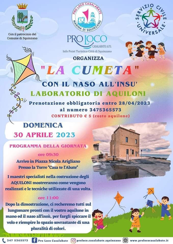 Featured image for “La Cumeta – Laboratorio di aquiloni”