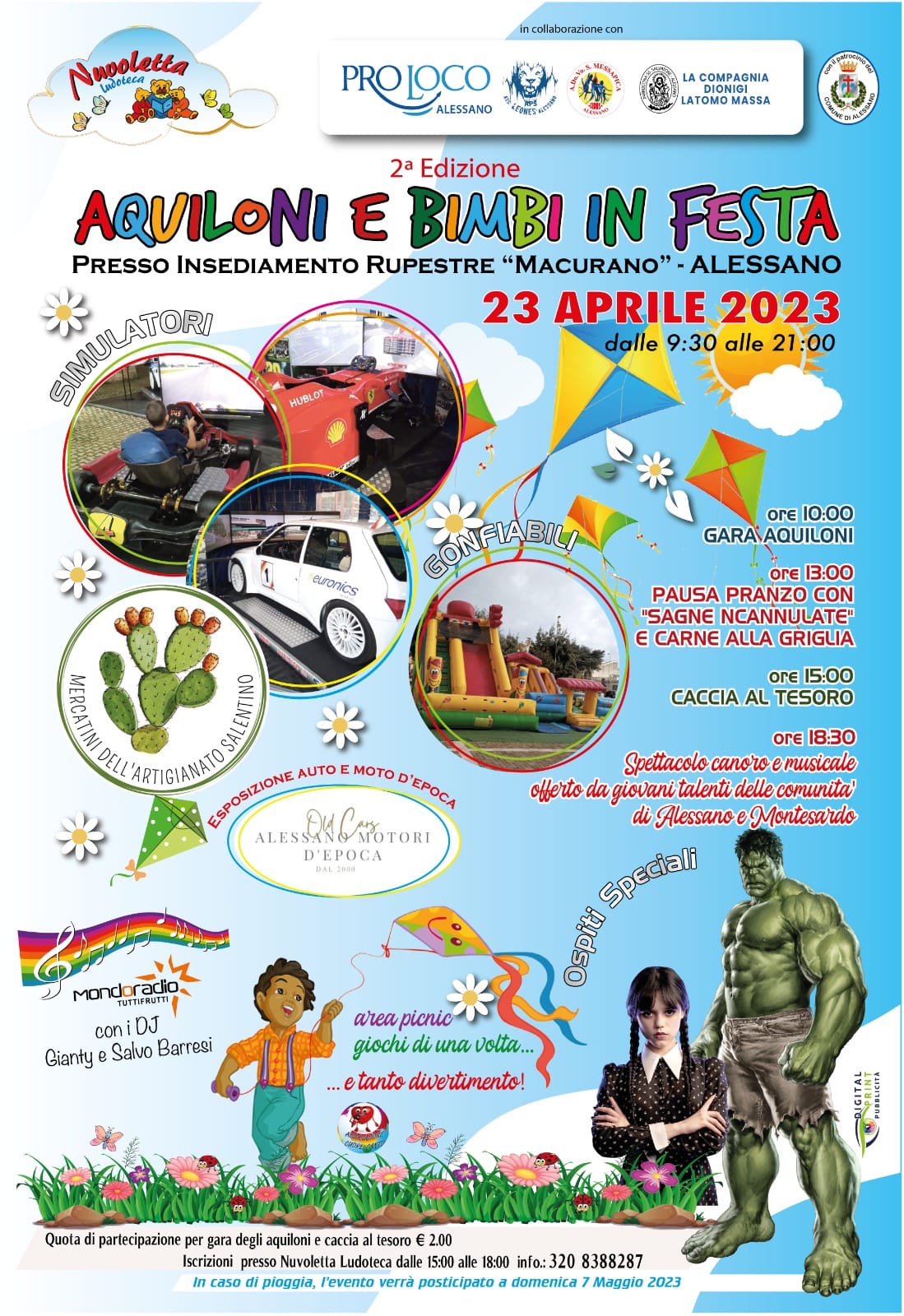 Featured image for “Aquiloni e bimbi in festa – II edizione”