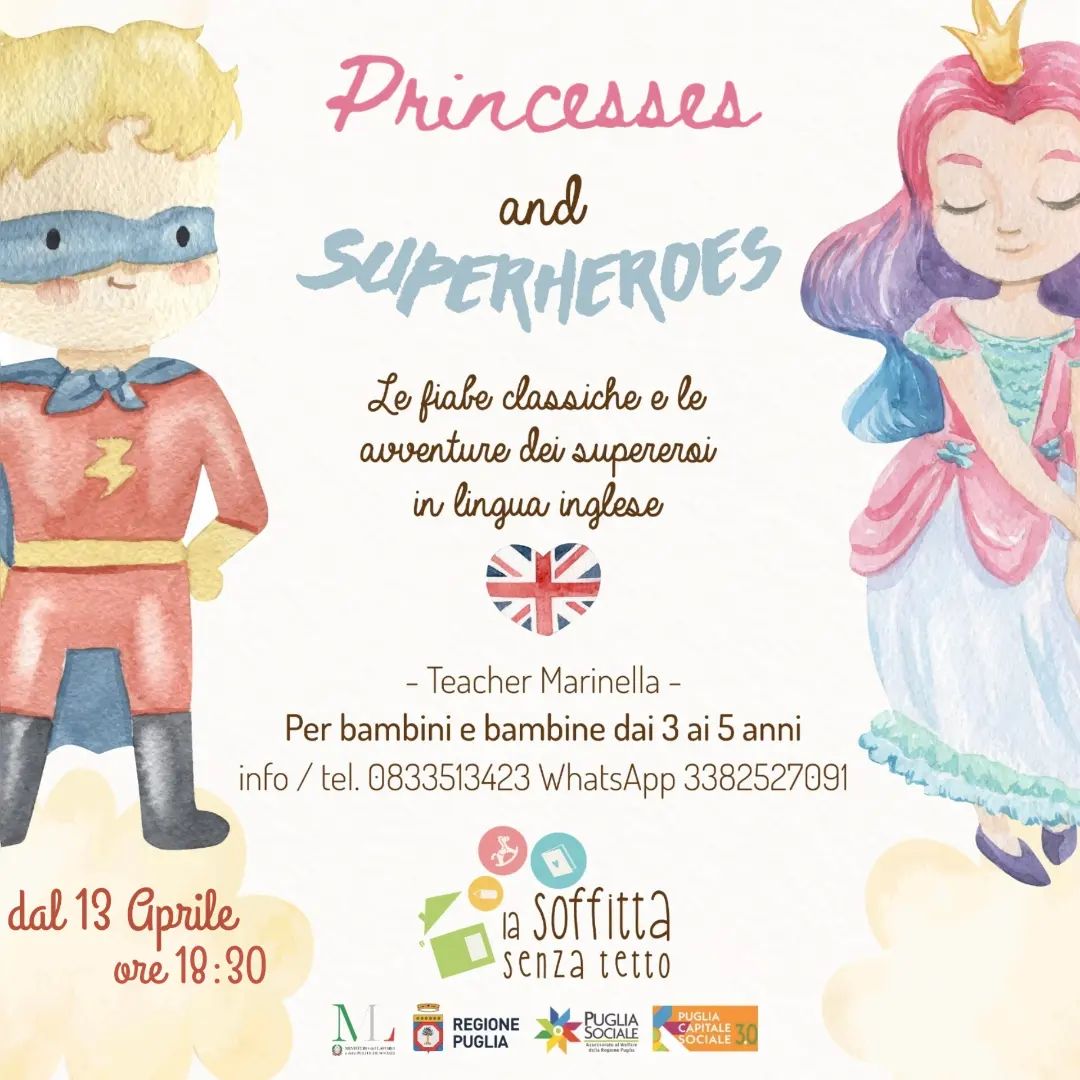 Featured image for “PRINCESSES and SUPERHEROES”