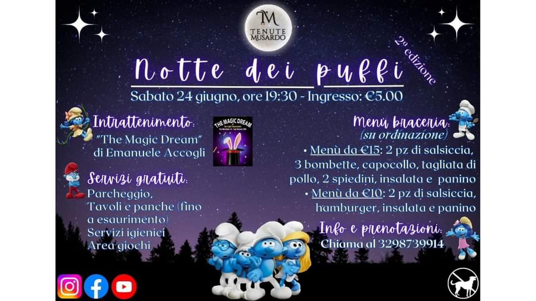 Featured image for “La notte dei Puffi”