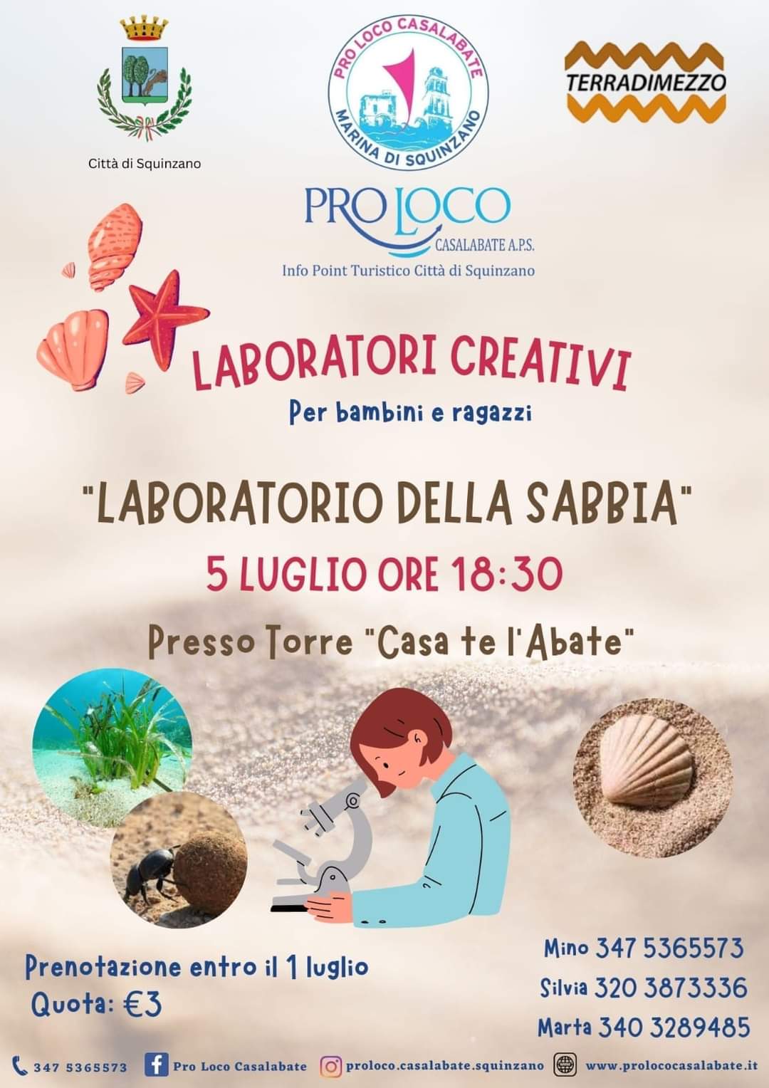 Featured image for “Laboratorio della sabbia”