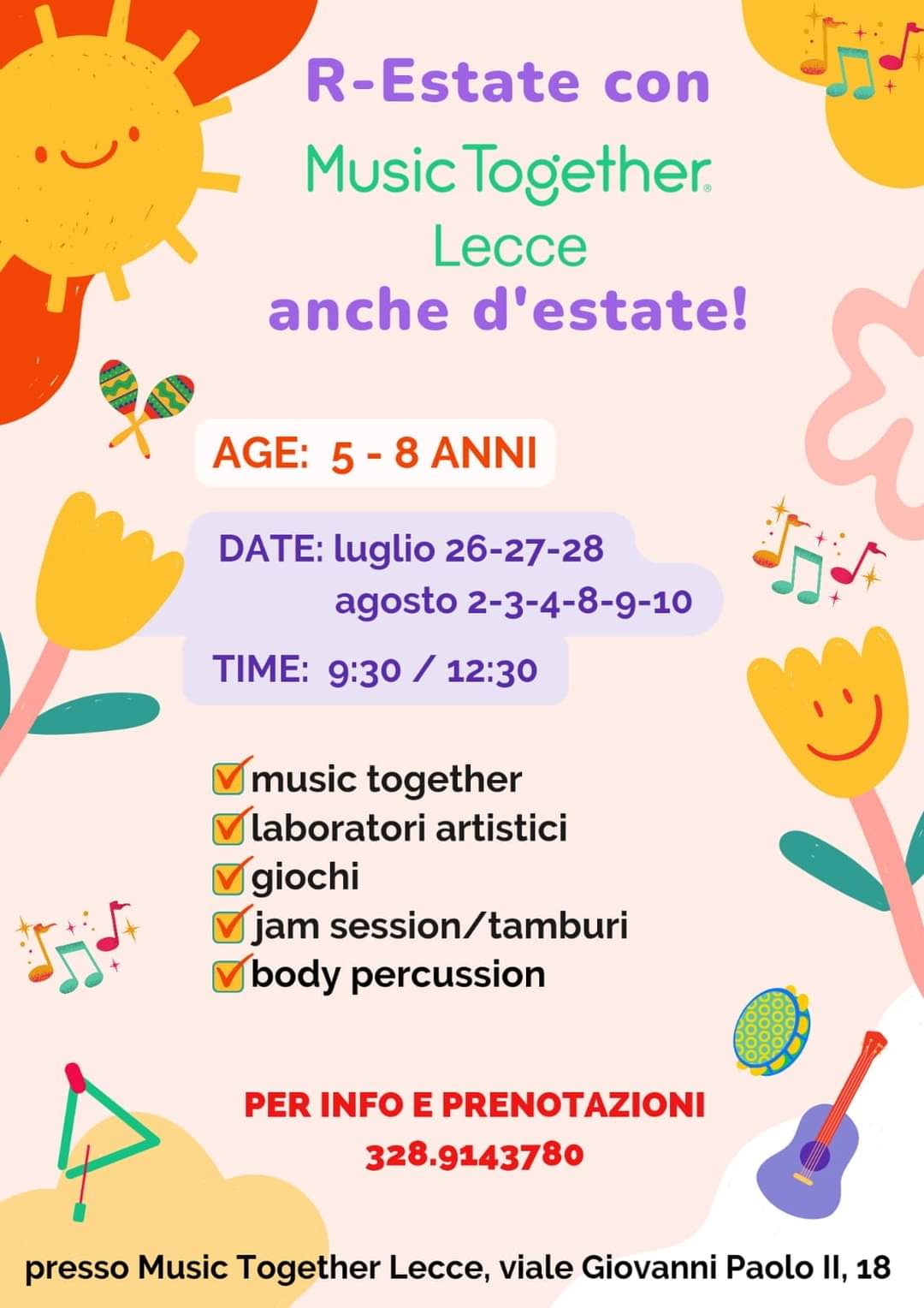 Featured image for “R-estate con Music Together Lecce”