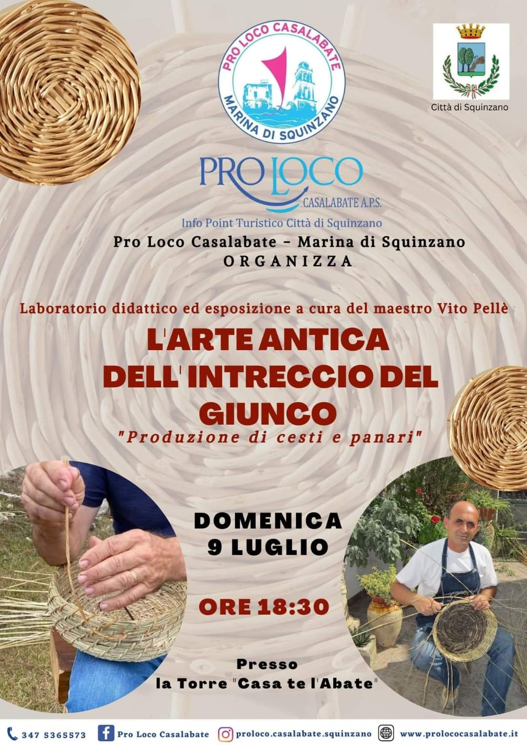 Featured image for “L’arte antica dell’intreccio del giunco”