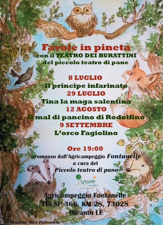 Featured image for “Favole in pineta”