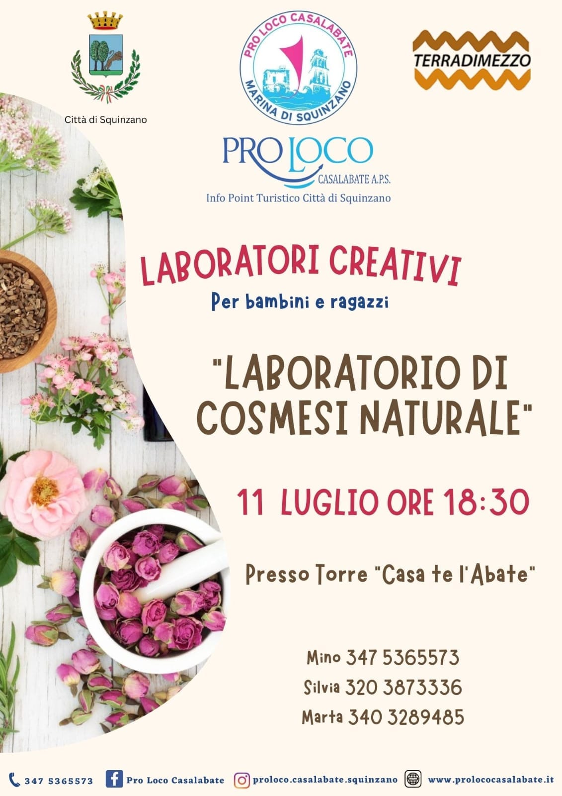 Featured image for “Laboratorio di cosmesi naturale”