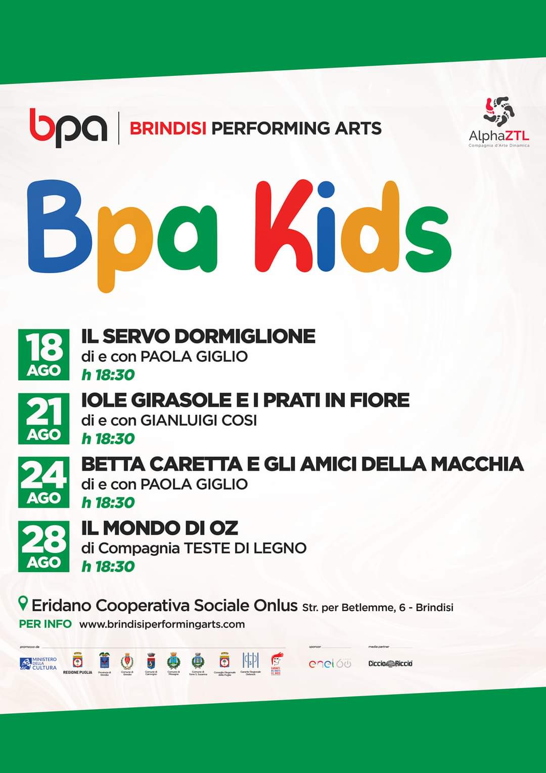 Featured image for “BPA – Brindisi Performing Art”