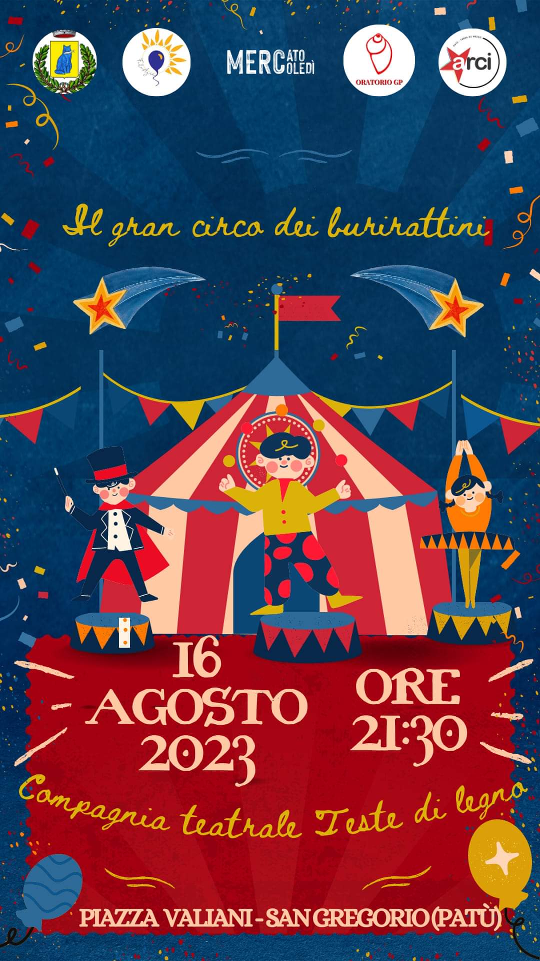 Featured image for “Il gran circo dei burattini”