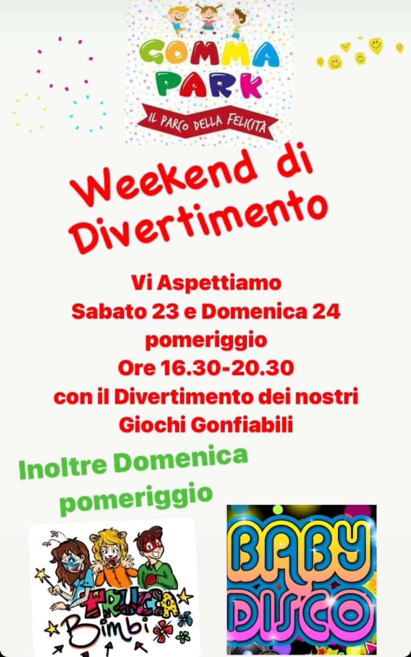 Featured image for “Weekend di divertimento”
