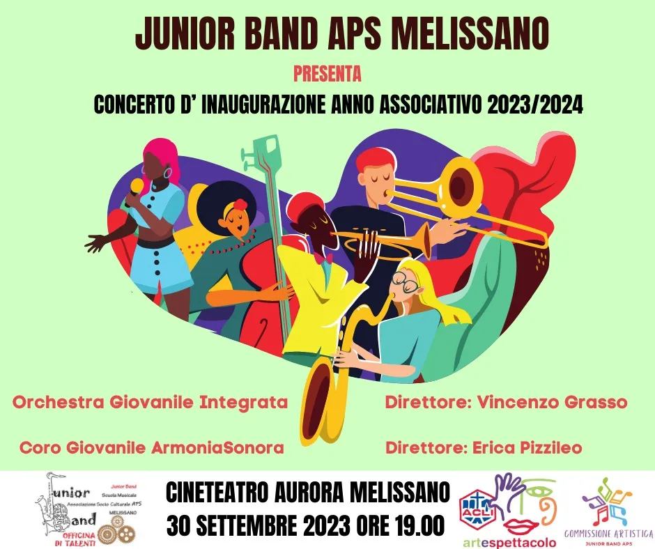 Featured image for “Concerto Junion Band Melissano”