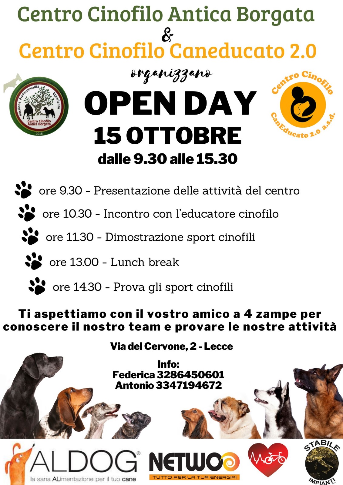 Featured image for “Centro Cinofilo – openday”