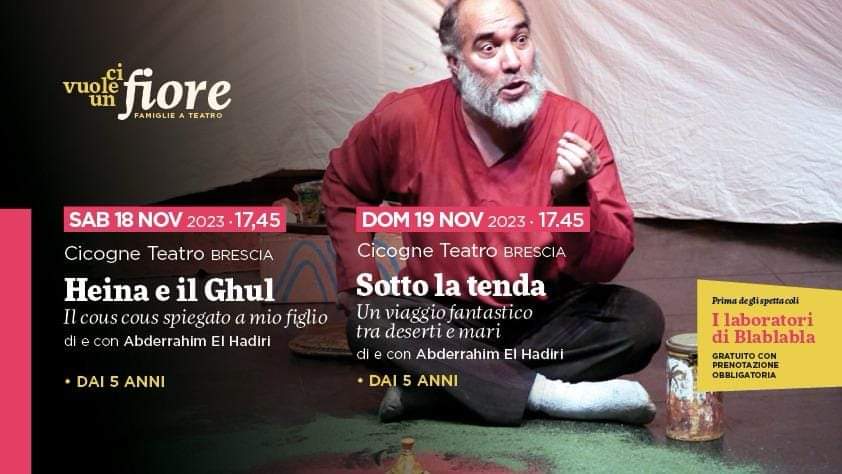 Featured image for “Ci vuole un fiore – programma del weekend”