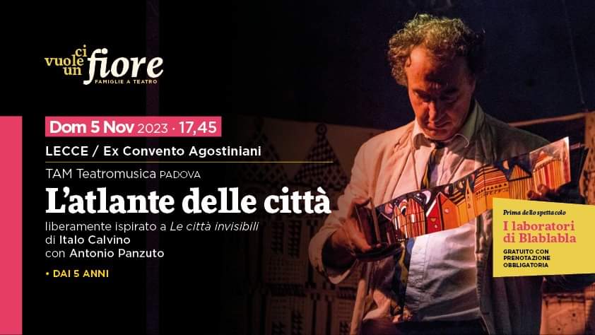 Featured image for “L’atlante delle città – Ci vuole un fiore, famiglie a teatro”