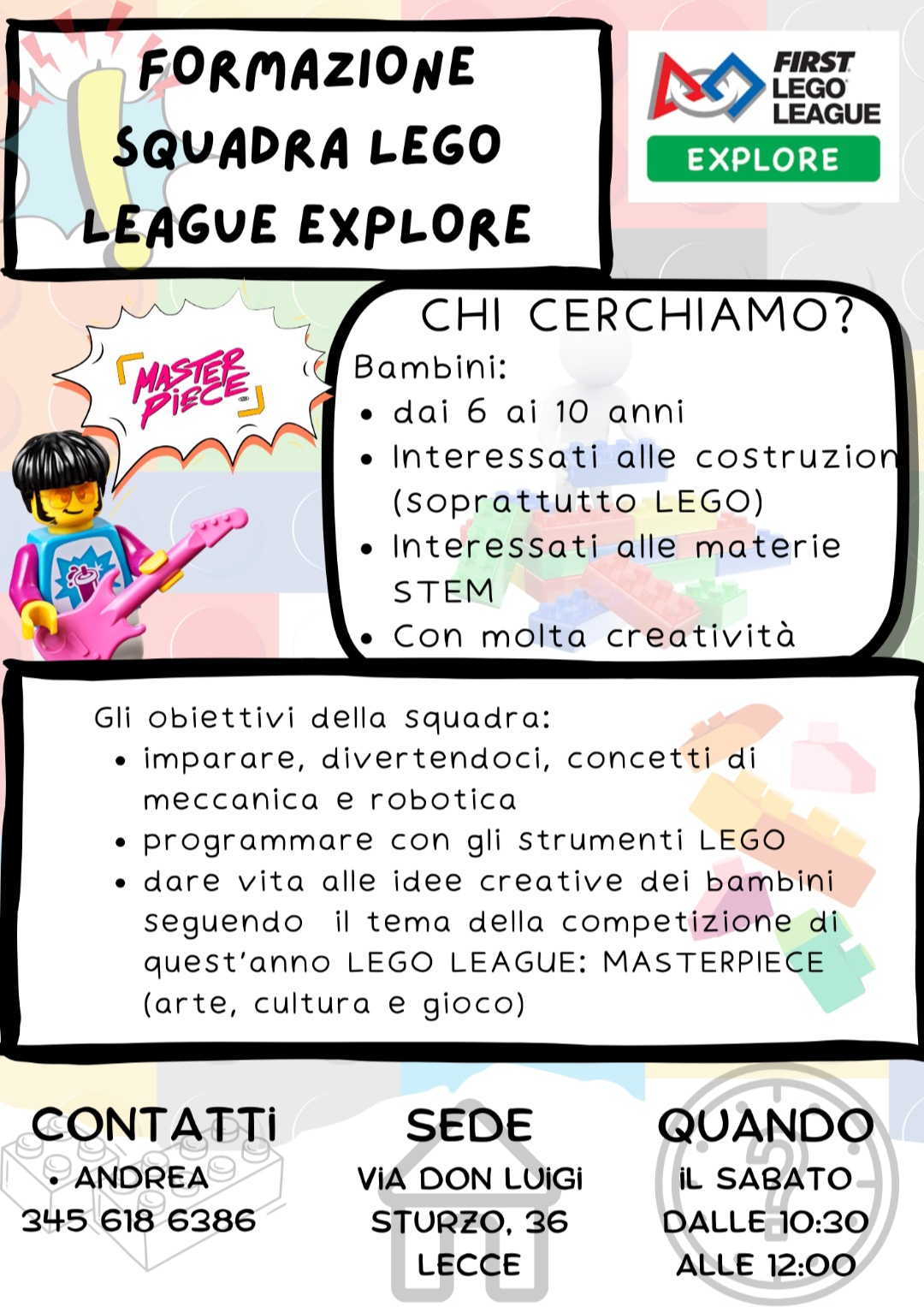 Featured image for “A.A.A. Squadra per First Lego League”