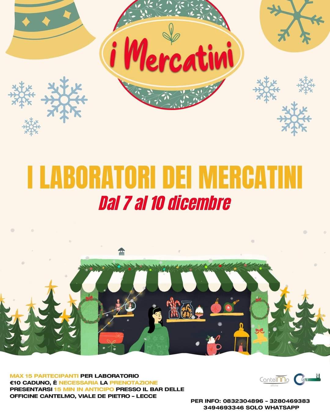 Featured image for “I laboratori dei Mercatini”