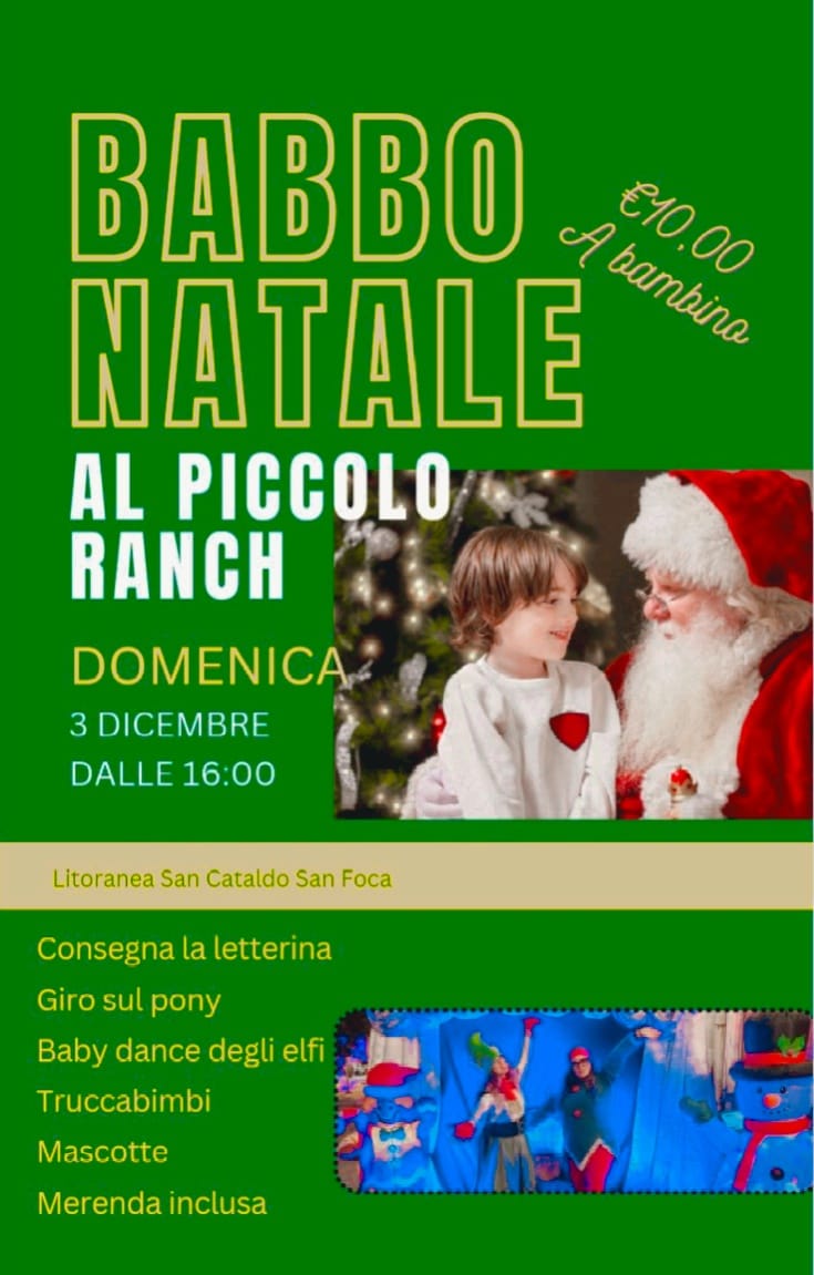 Featured image for “Babbo Natale al Piccolo Ranch”