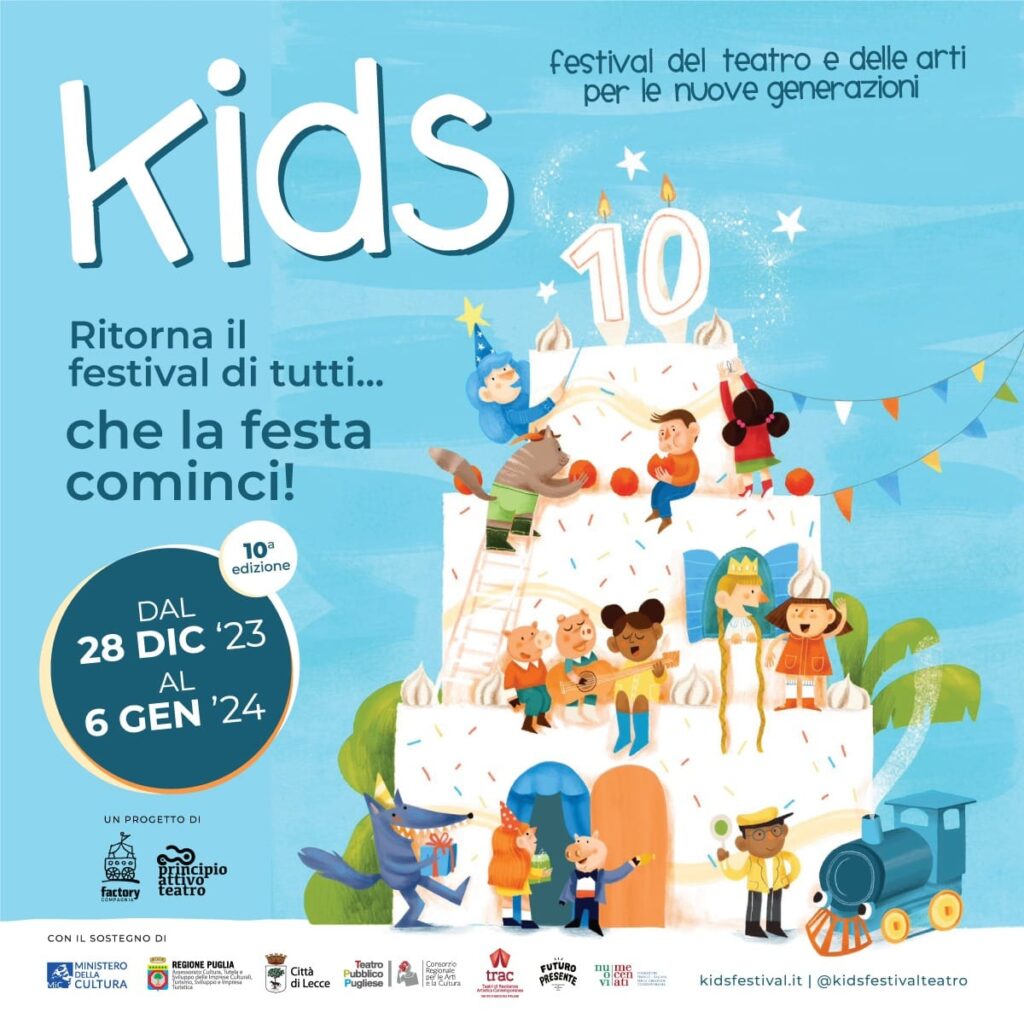 La locandina di Kids Lecce 2023